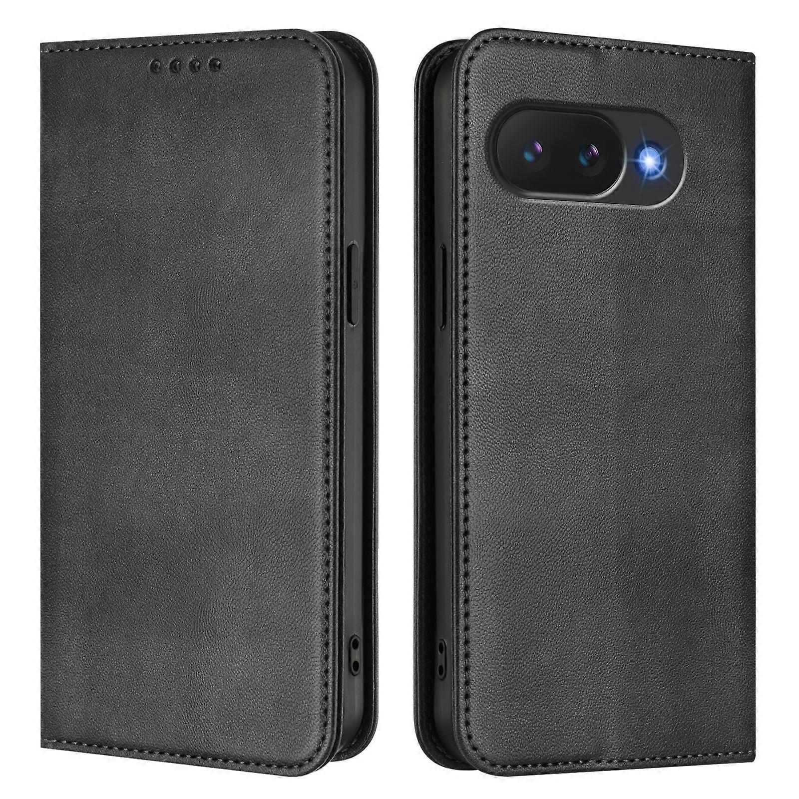 Compatible For Google Pixel 10a Wallet Cases Retro Texture RFID Leather Phone Cover