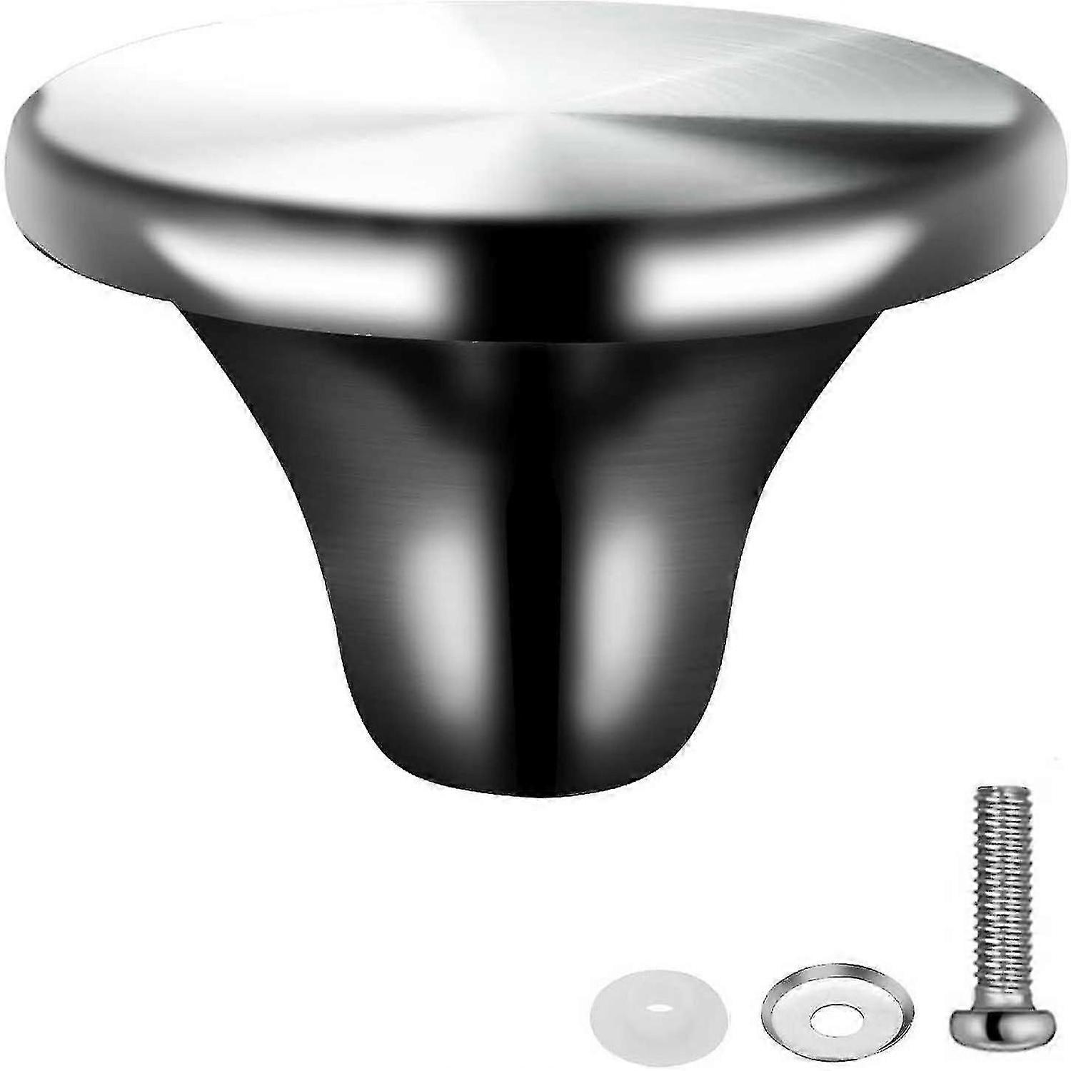 ダッチオーブンノブルクルーゼ、アルディ、ロッジ、およびその他のエナメル鋳鉄ダッチオーブン用ステンレス鋼ポット蓋交換用ノブ(つや消し)