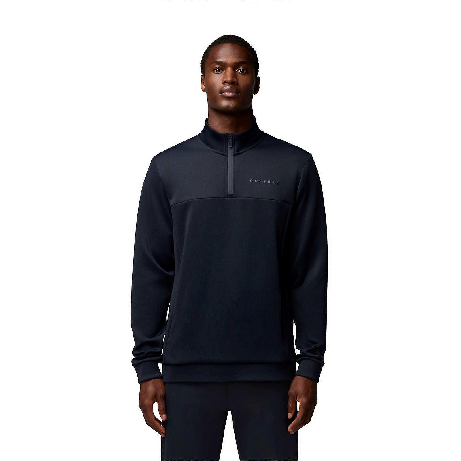 Castore Scuba 1/4 Zip Polyester Men's Blue Sweatshirt
