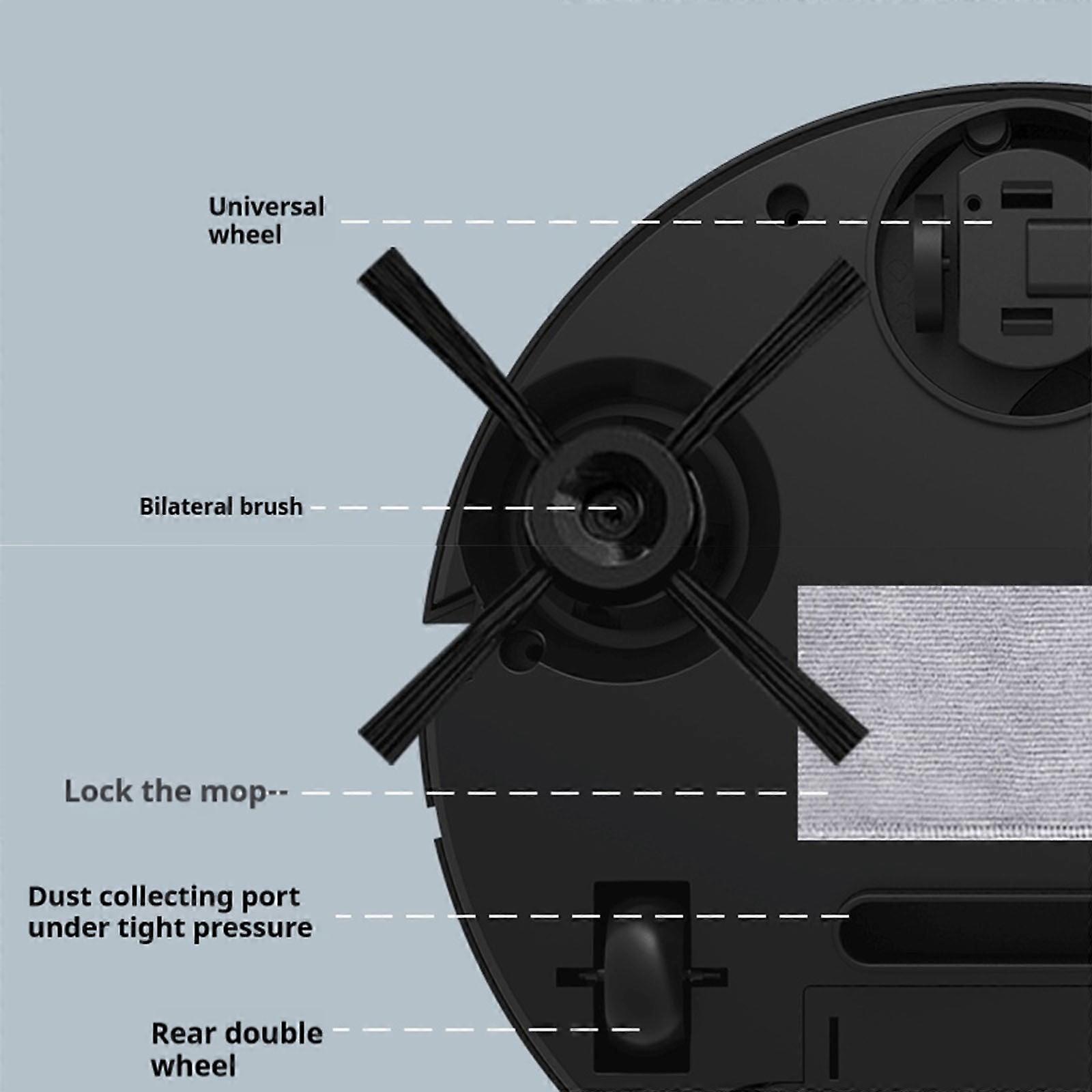Intelligent Sweeping Robot 3-In-1 Rechargeable Cleaning Machine Suction Sweeping and Mopping Mini Vacuum Cleaner