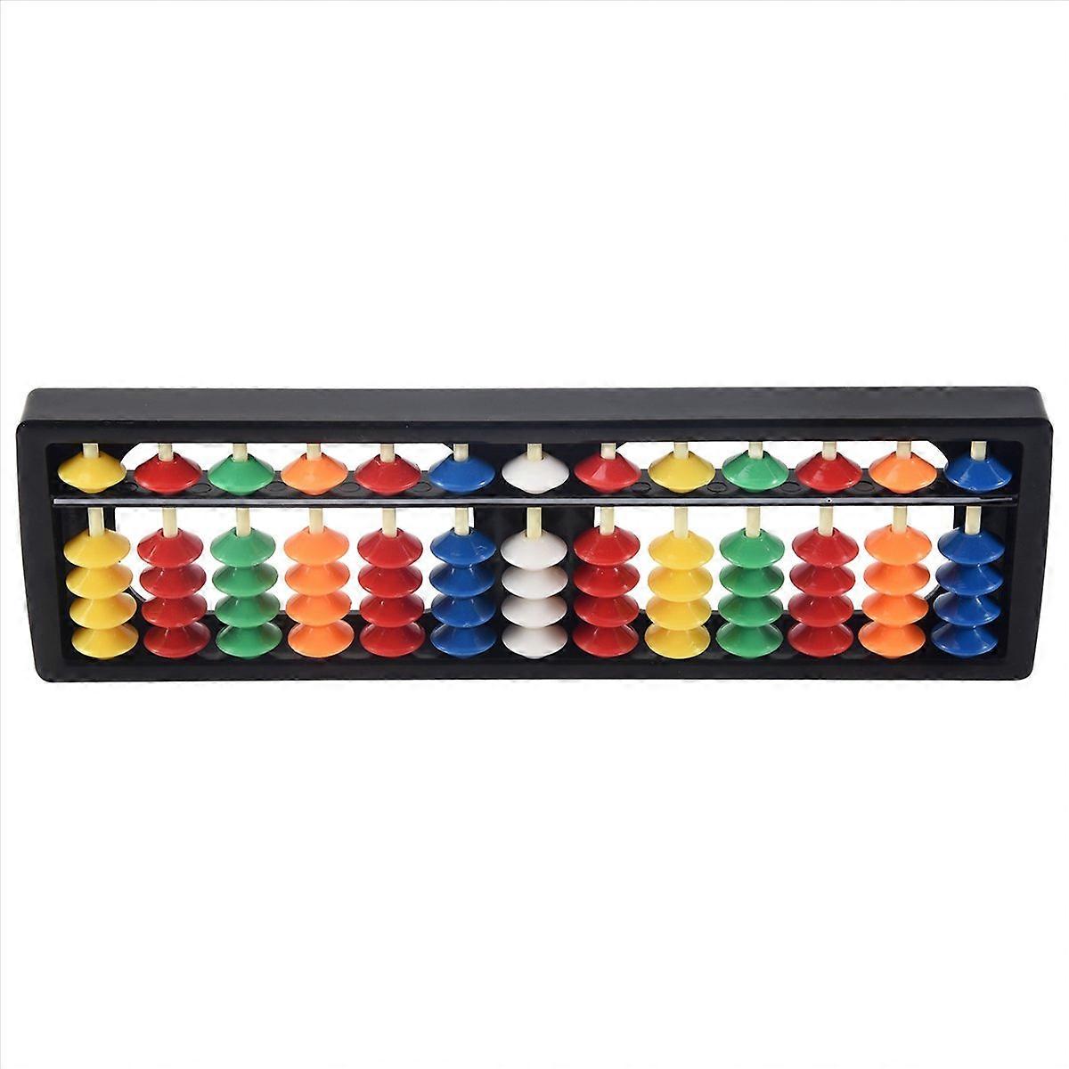 Portable Plastic Abacus Arithmetic Abacus calculation tool