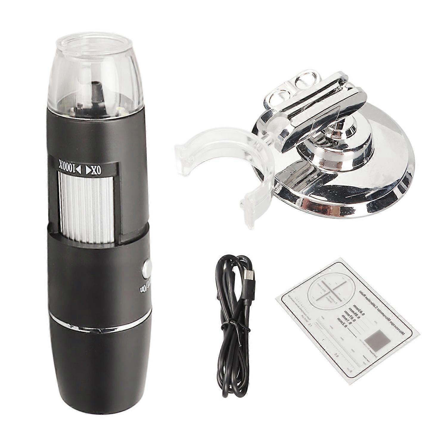 Wireless Digital Microscope 1000X HD Portable WiFi USB Microscope Camera for Printing Learning Obser