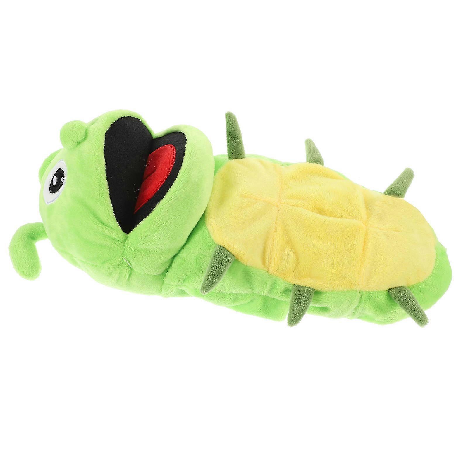 Caterpillar Hand Puppet Plush Toy for Interactive Storytelling