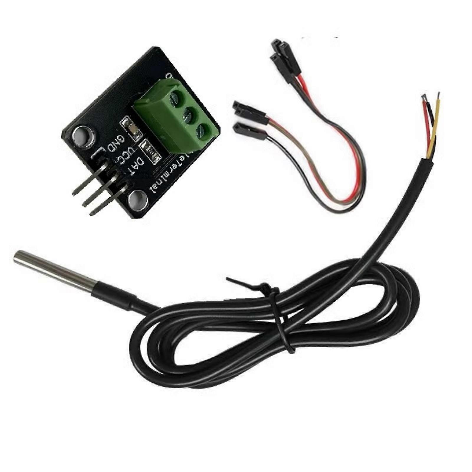 High Accuracy Waterproof Temperature Detection Module For Projects 55℃ To +125℃ Ranges Multicolor