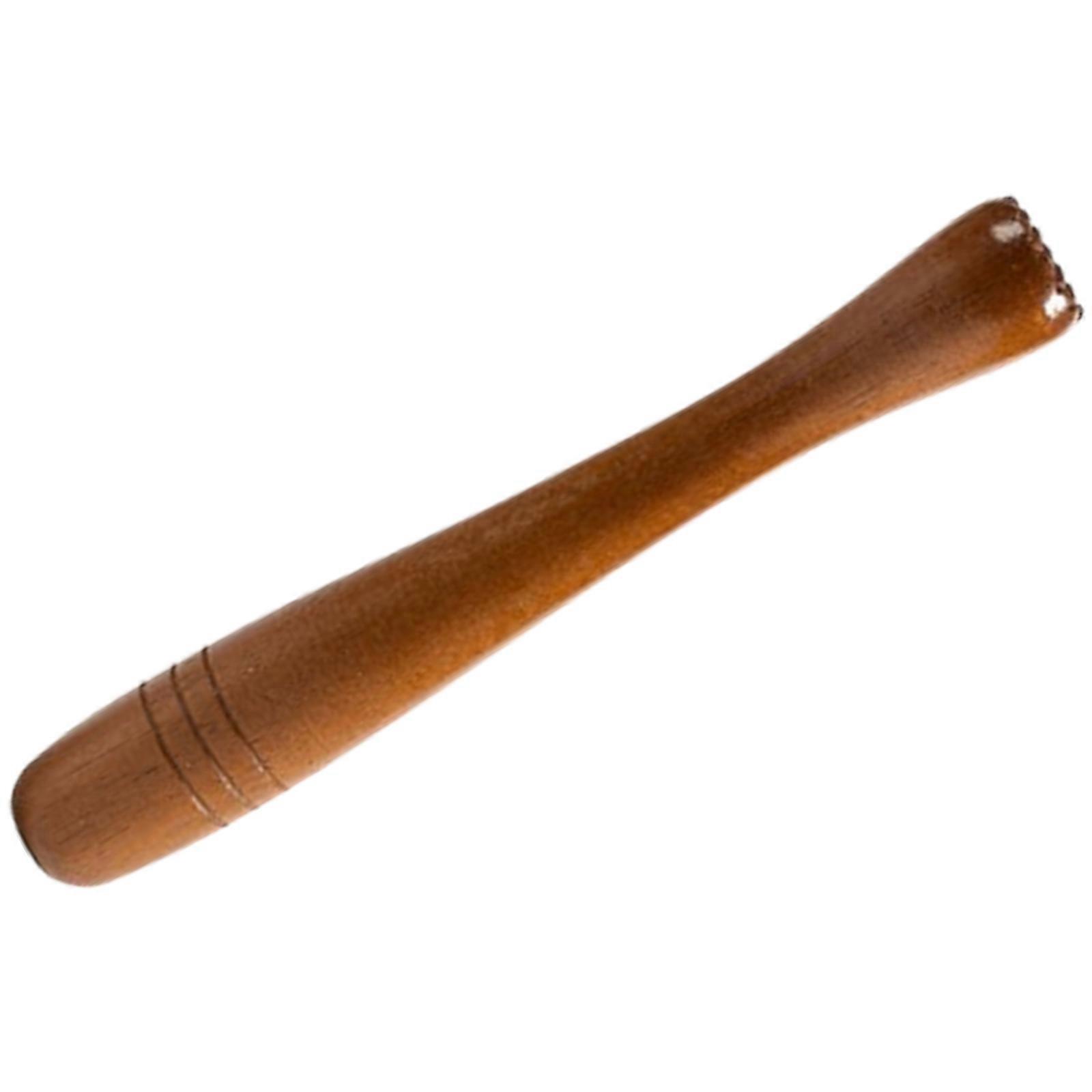 Brown Wooden Muddler with Ergonomic Handle Lemon Presser For Professional Drink Preparation And Plant Crushing Multicolor
