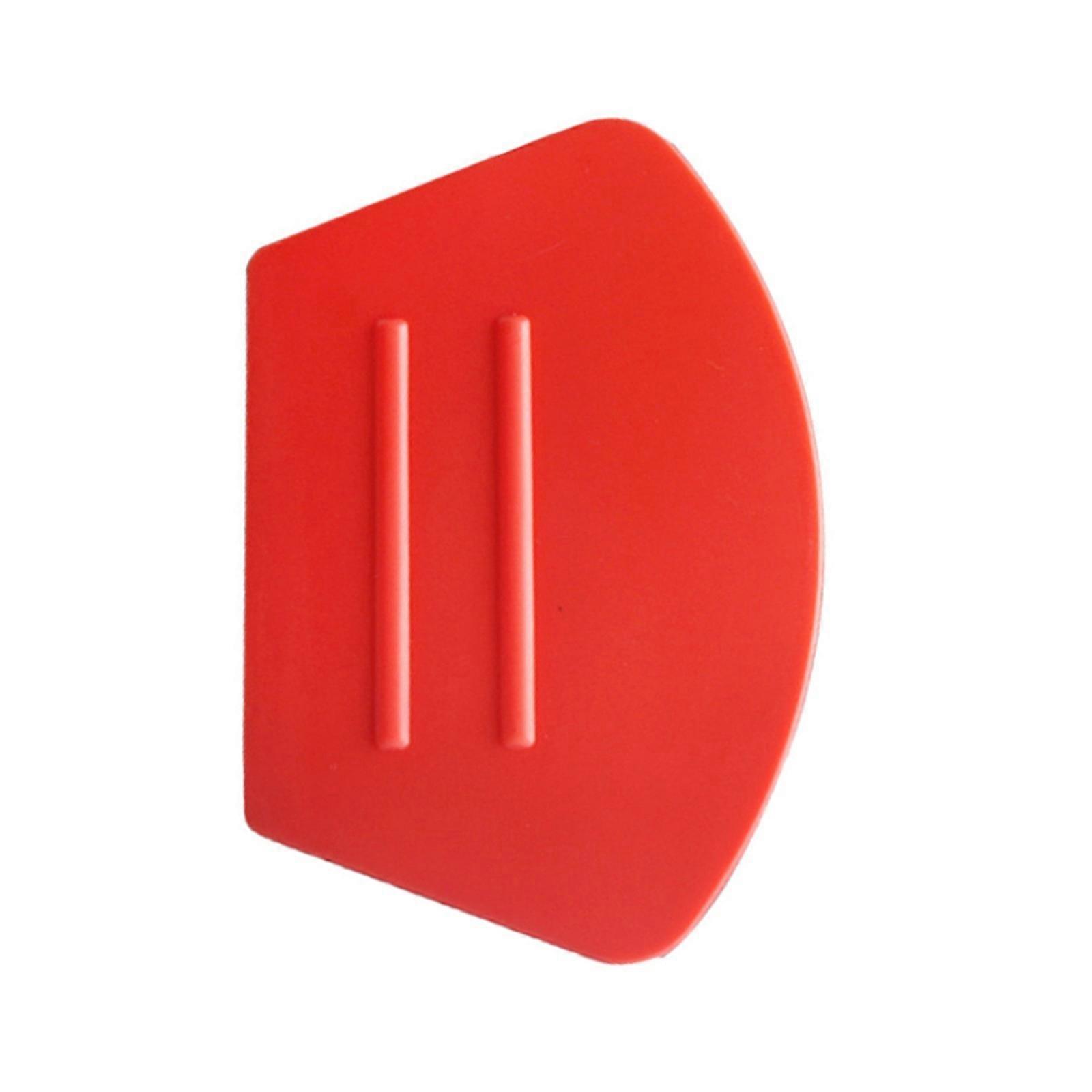 Bubble Removal Scraper Tool For Vehicle Wraps Curved Edge Design Lightweight Tool Motorcycle Glass Surfaces Applicator  Red