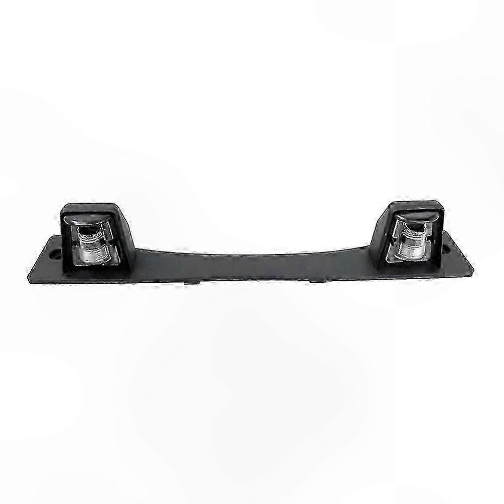 Support de plaque d'immatriculation pour Jeep Wrangler JK, compatible avec éclairage LED, conception robuste