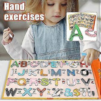 f Alphabet Letter Puzzles Color Animals Learning Recognition Toy Stem Jigsaw Preschool Educational Toy Gift For Toddler Kids
