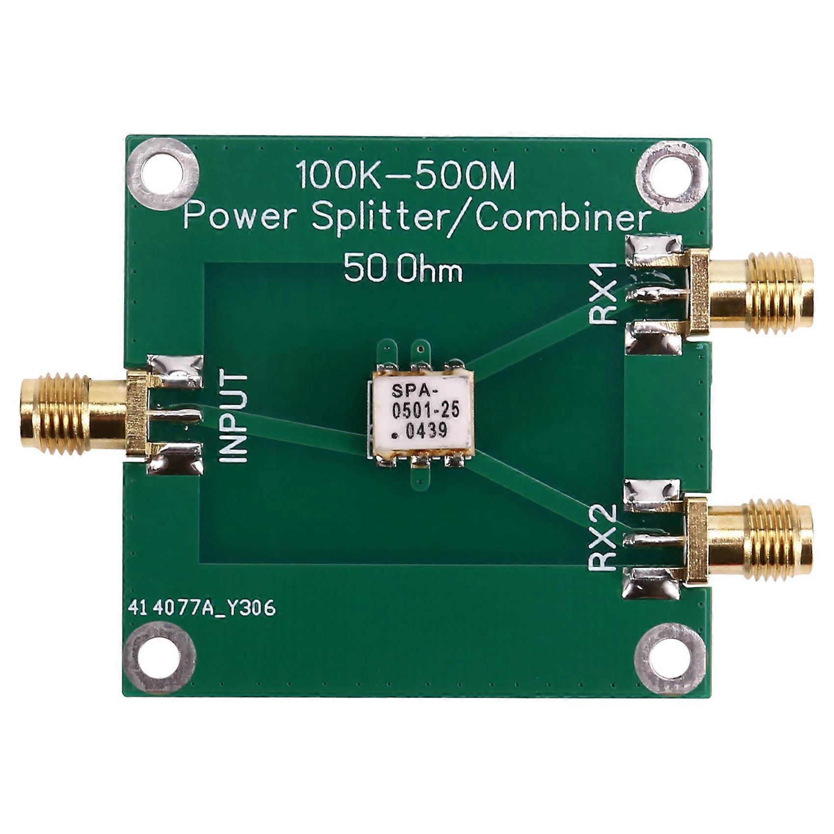 50 Ohm 100K-500MHz Power Divider Combiner/Splitter (Without Shell)