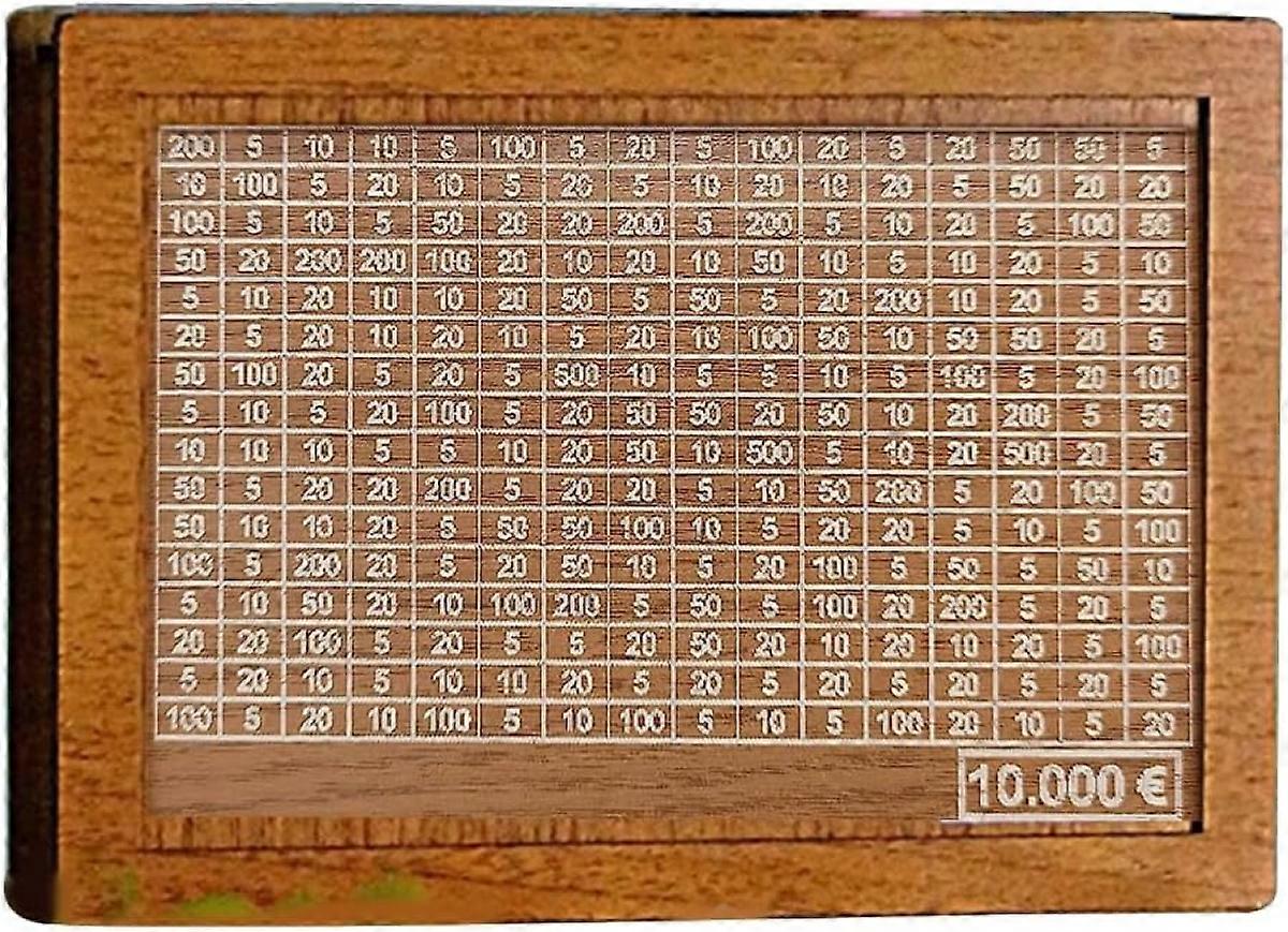 4 Sizes Savings Box Piggy Banks With Savings Goals And Tickable Numbers