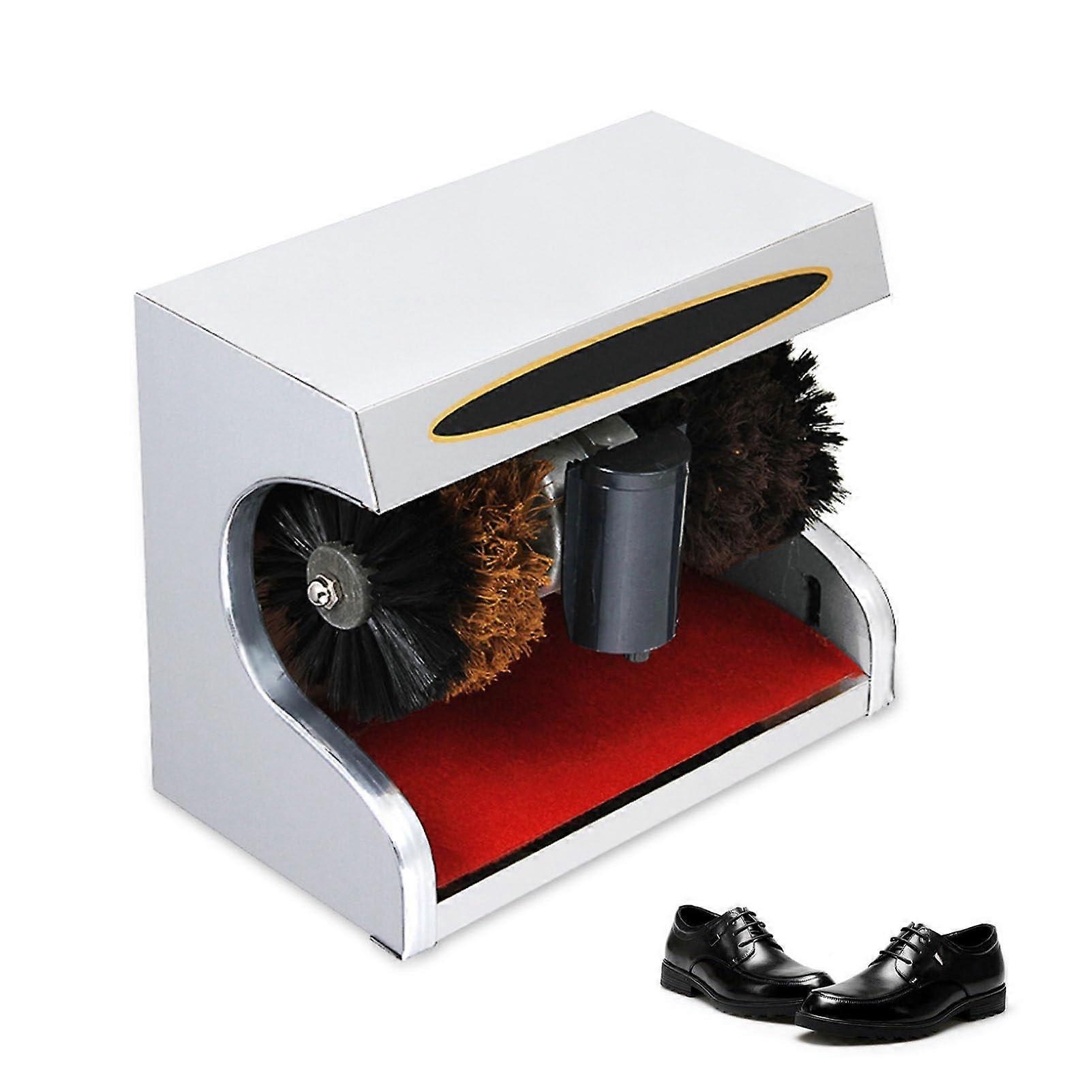 Automatic Electric Shoe Polisher Machine with Low Noise for Hotels and Banks 220V