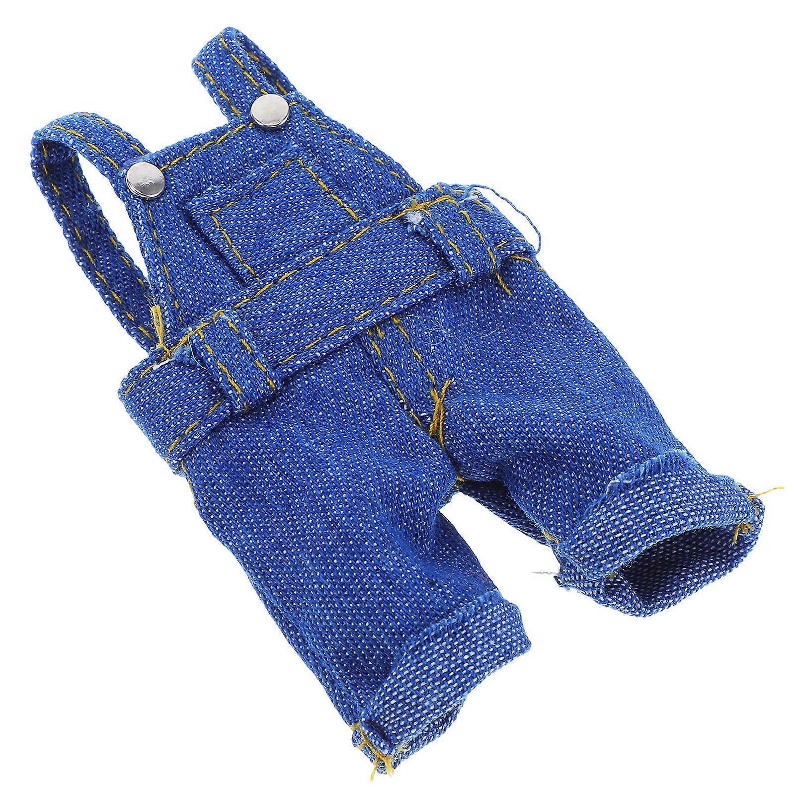 Plush Bear Doll Overalls for Stuffed Animals Replacement Toy Clothes