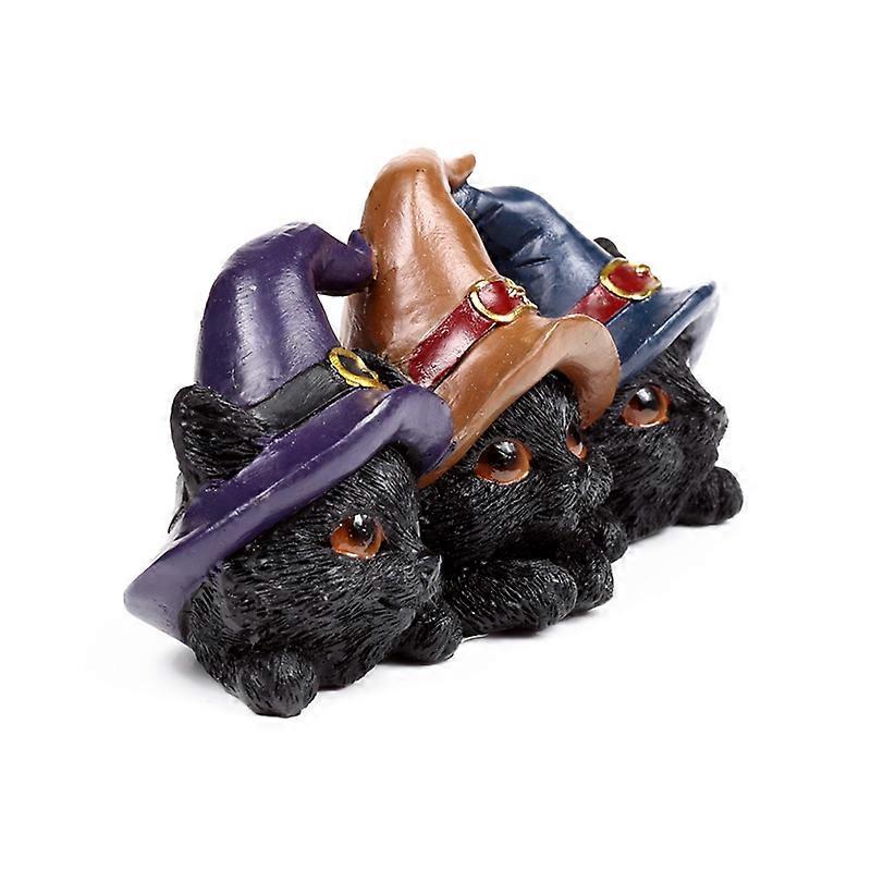 Witches Cat - Trio in Witches Hats 1 Pack