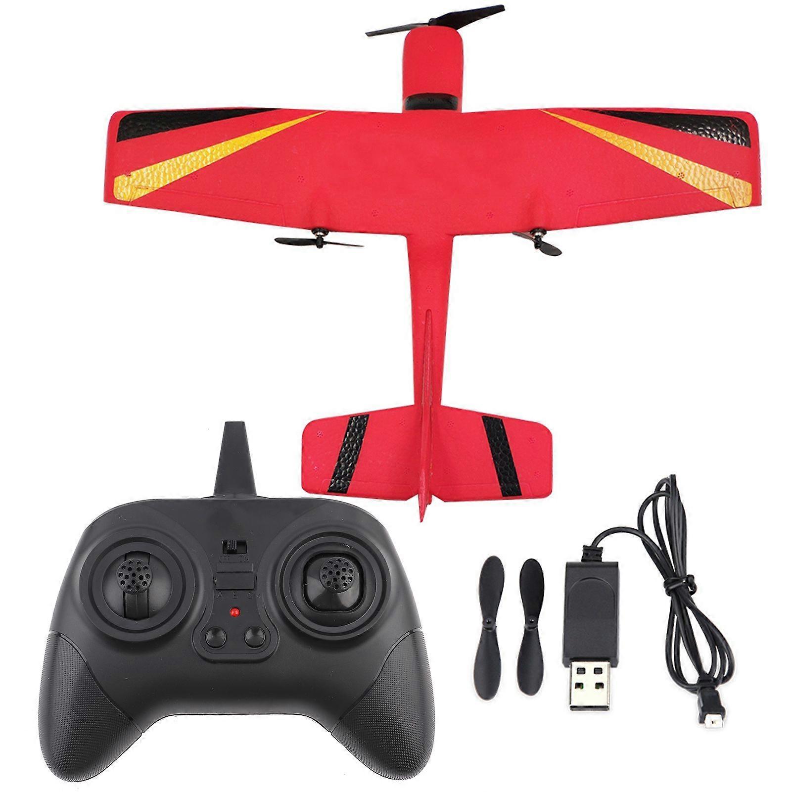 2.4G ZC-Z50 Remote Control Plane Glider EPP Fixed Wing Remote Control Aircraft Model Toy (Red)
