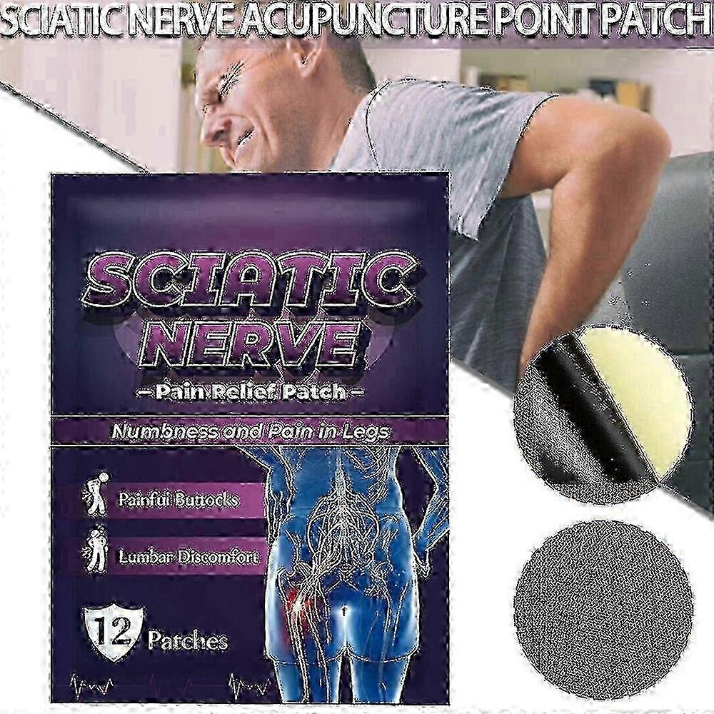 Sciatic Nerve Acupoint Patch Multifunctional Elastic Tissue Release Muscle Patch Tw