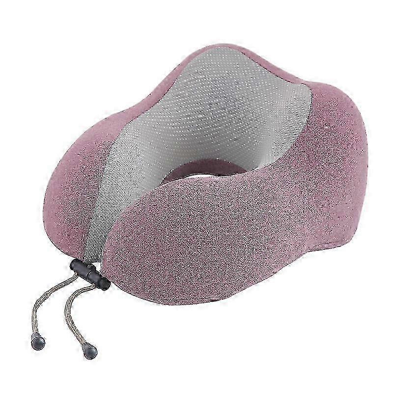 2025 Soft Comfortable Travel Pillow U-shaped Memory Foam Nap Portable