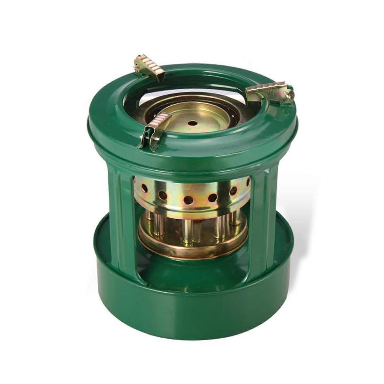 Camping Kerosene Stove with 8 Wicks Adjustable Flame Control for Outdoor Heating and Backpacking