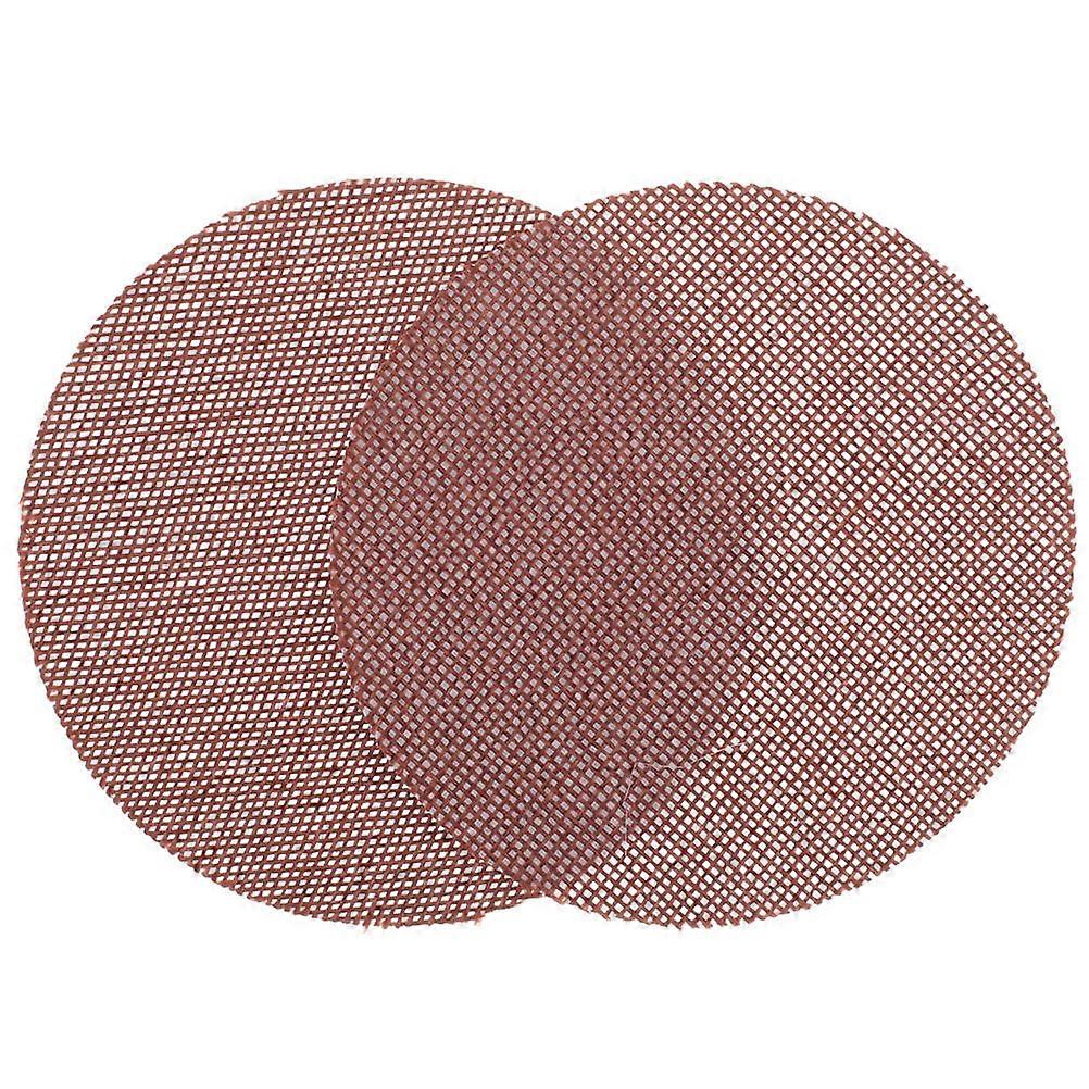 Baby Eye Protection Light Diffuser for Ceiling Lamp 2Pcs Coffee Cloth Cover