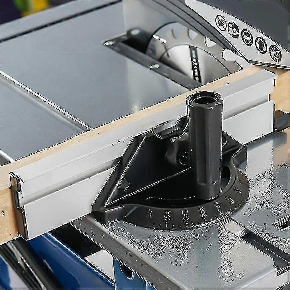 Adjustable Flip Stop Woodworking Tool - Miter Gauge Angle Ruler for Table Saw