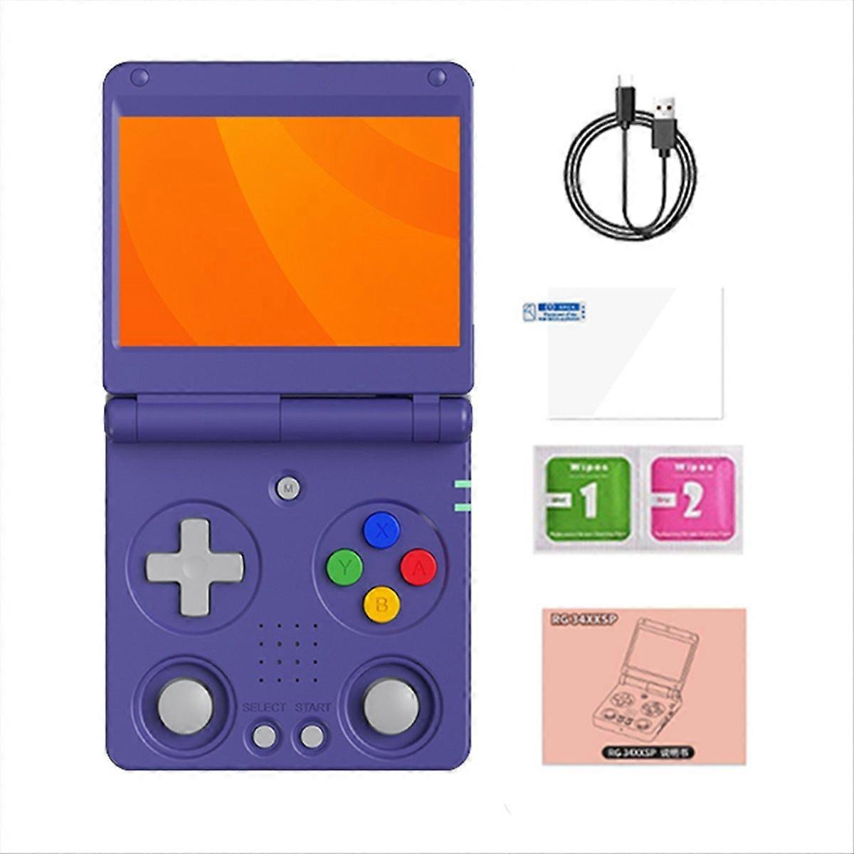 RG34XXSPレトロゲームコンソールLinux64ビット3.4インチ720x480図のように