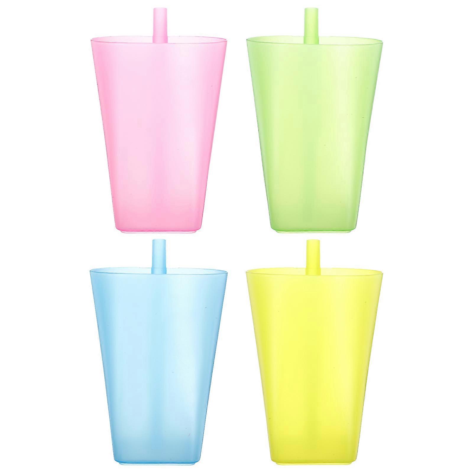 Candy Color Sippy Cups for Kids with Straws Perfect for Drinking Use Assorted Pack