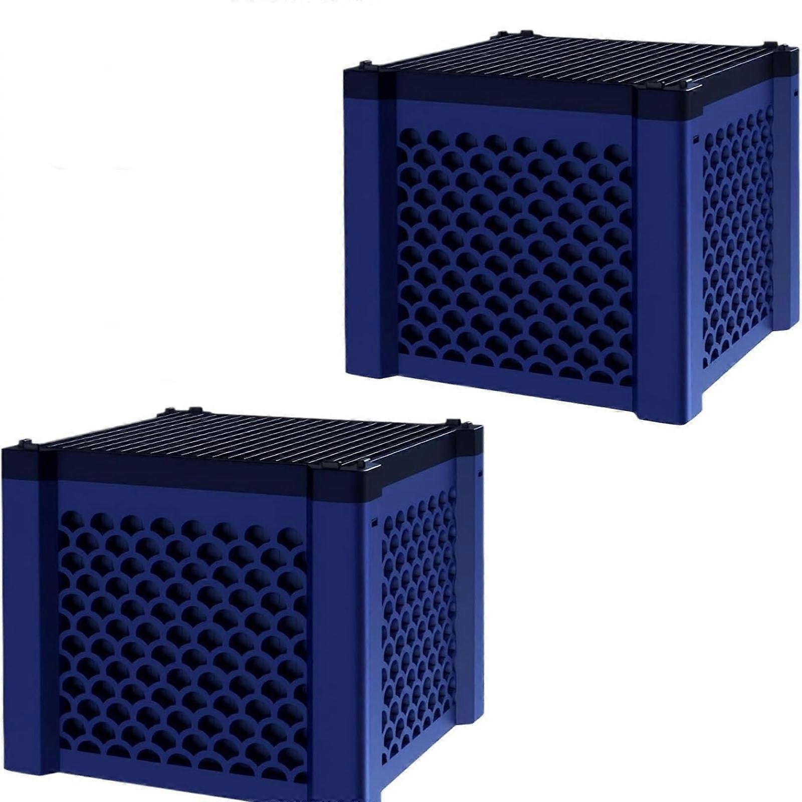 Aquarium Filter Block for Odor Removal and LongLasting Pond Water Purification, EcoFriendly, 2 Pack