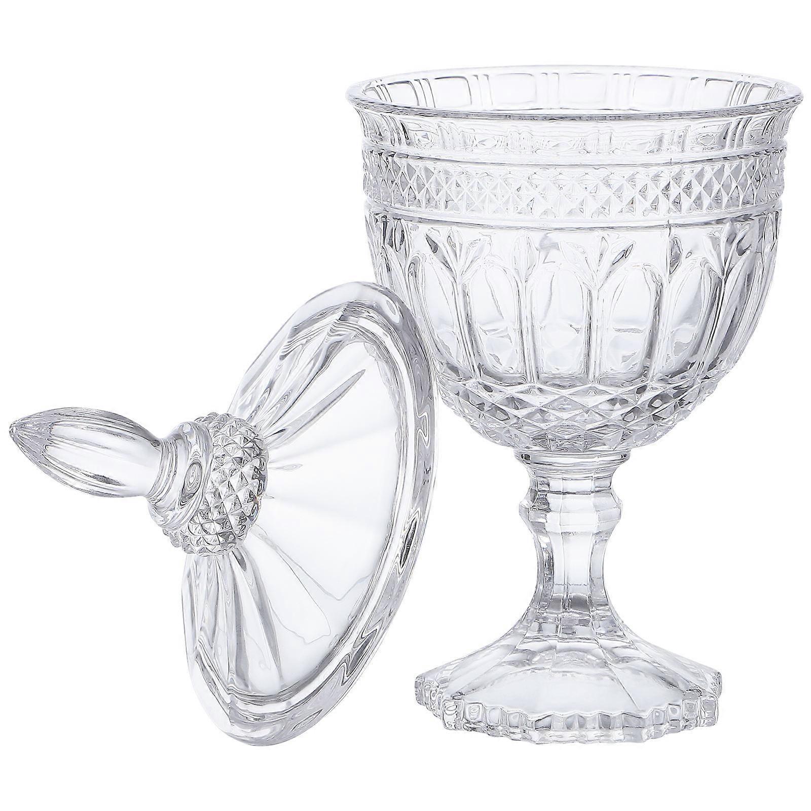 Glass Candy Jar for Storage Use 1Pcs Transparent Storage Jar