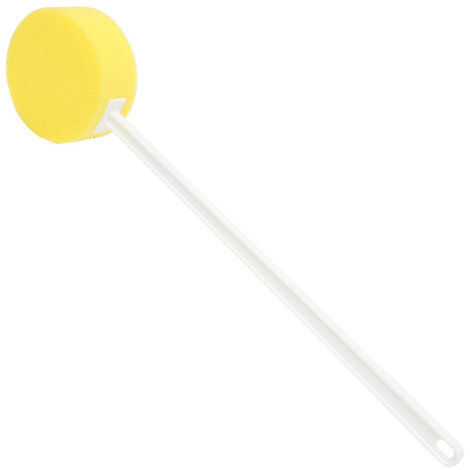 Long Handle Bath Sponge Back Scrubber for Bath 4Pcs in Yellow