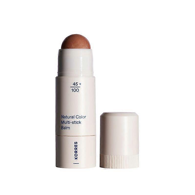 Korres Natural Color Multi Stick Balm for Lips &amp; Cheeks – Aegean Bronze 4.5g
