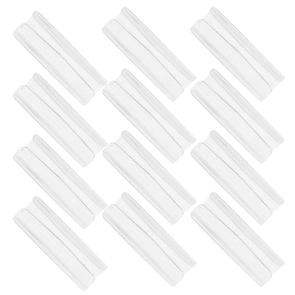 Bed Sheet Clips Transparent ABS Holders for 12Pcs Bed Sheet Securement