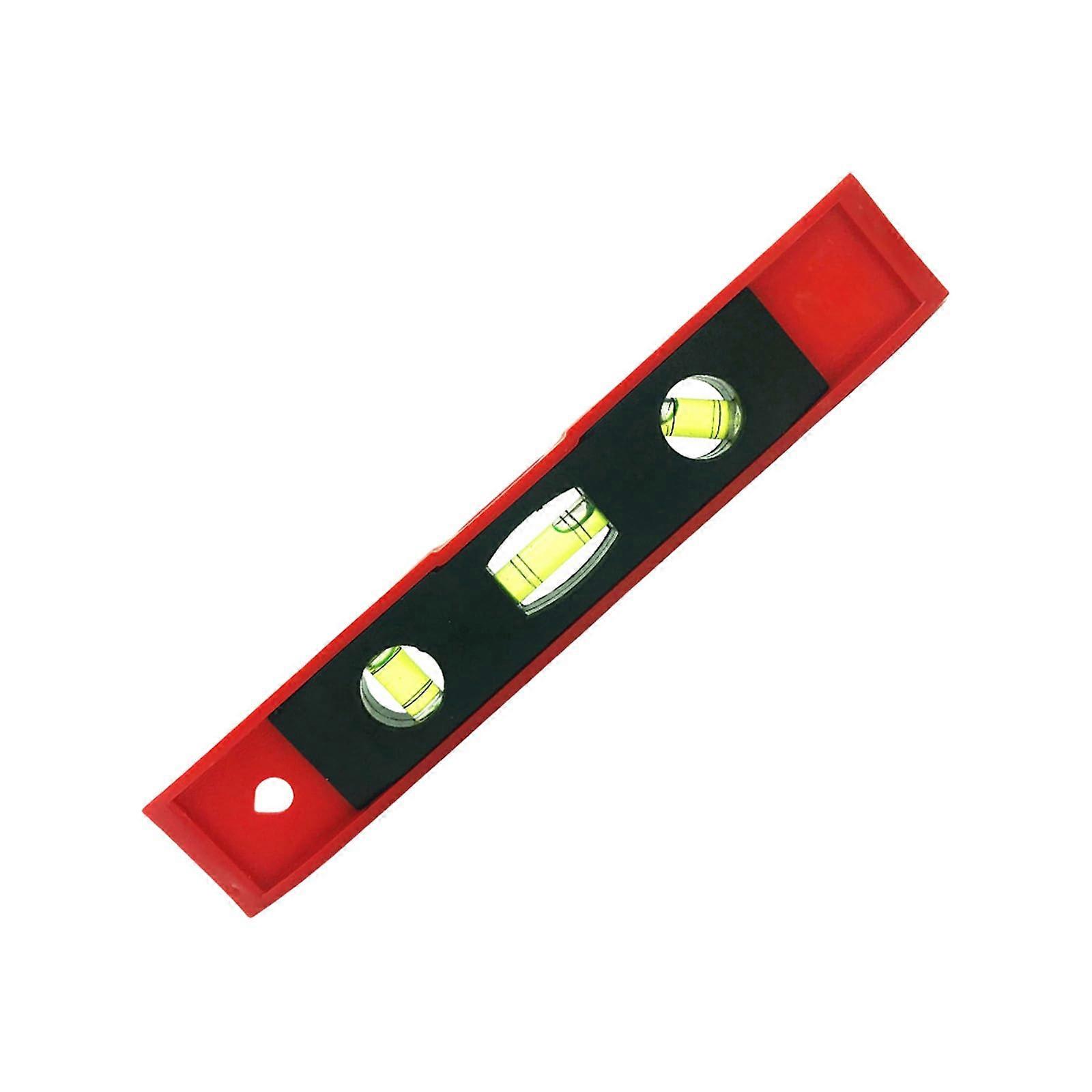 9 Inch Aluminum Magnetic Spirit Level with MultiAngle Precision Alignment for Carpentry and Construction