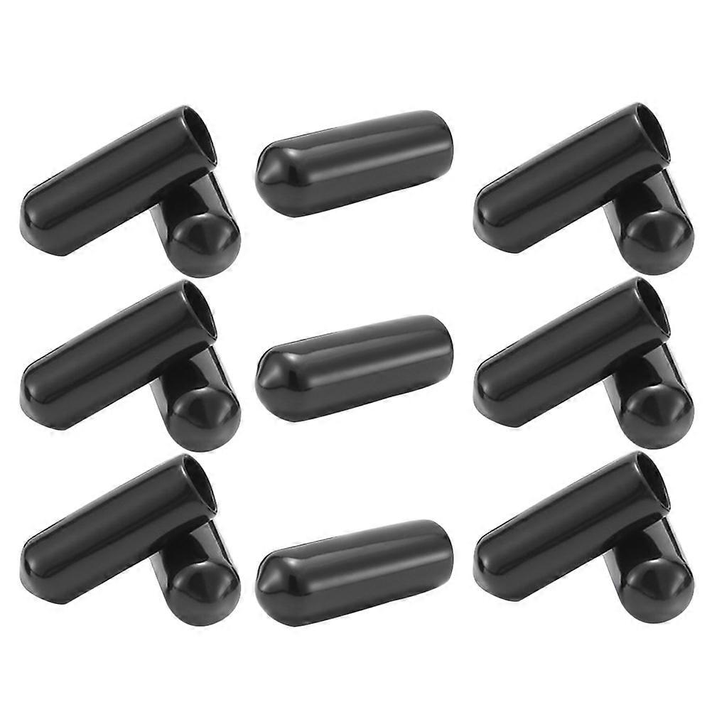 Rubber Pole End Protector for Camping Tent Stake 75Pcs Pack