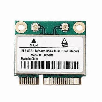 Dualband-WLAN-6-MiniPCIe-Karte (1800 Mbit/s), Bluetooth 5.2, 2,4-GHz-/5-GHz-WLAN-Adapter (802.11ac/ax, MU-MIMO)