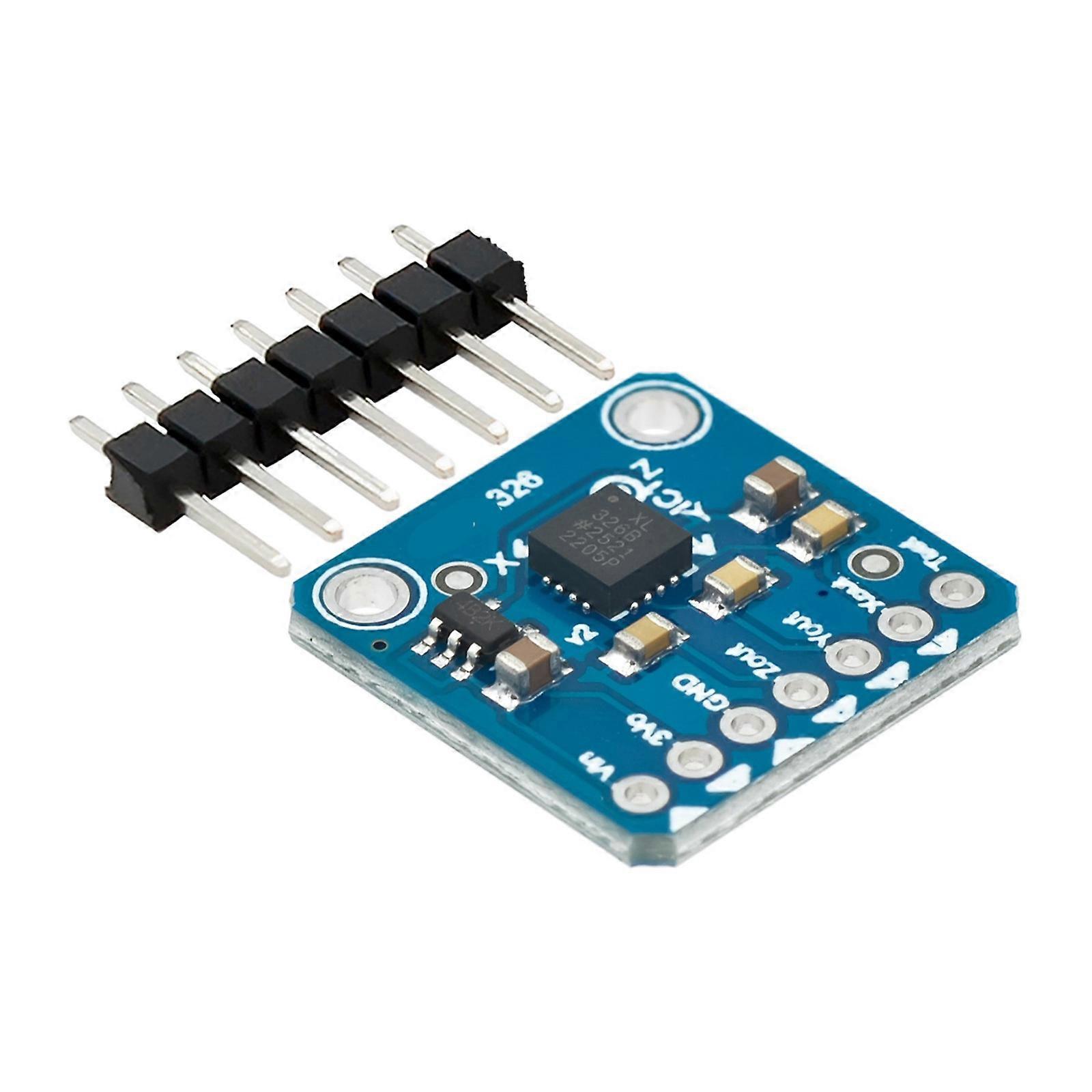 ADXL326 5V Three Shaft Accelerometer Sensory Module For 5V Microcontroller Integration Development Board Replacement Multicolor