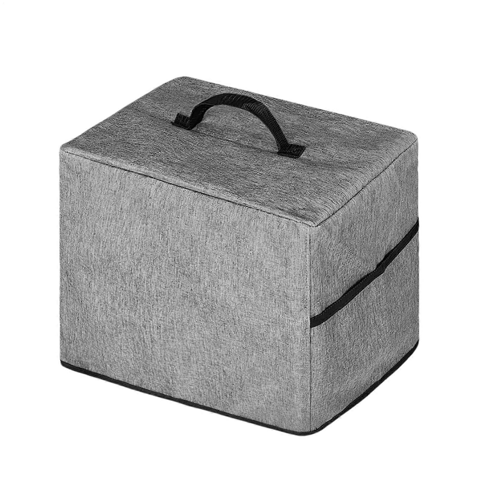 Ice Maker Cover Waterproof Dustproof with Side Pockets for Countertop Kitchen Appliances