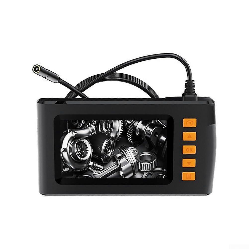 Borescope Inspection Camera 8mm IP67 Waterproof 1920x1080 HD Endoscope with 3' IPS Screen
