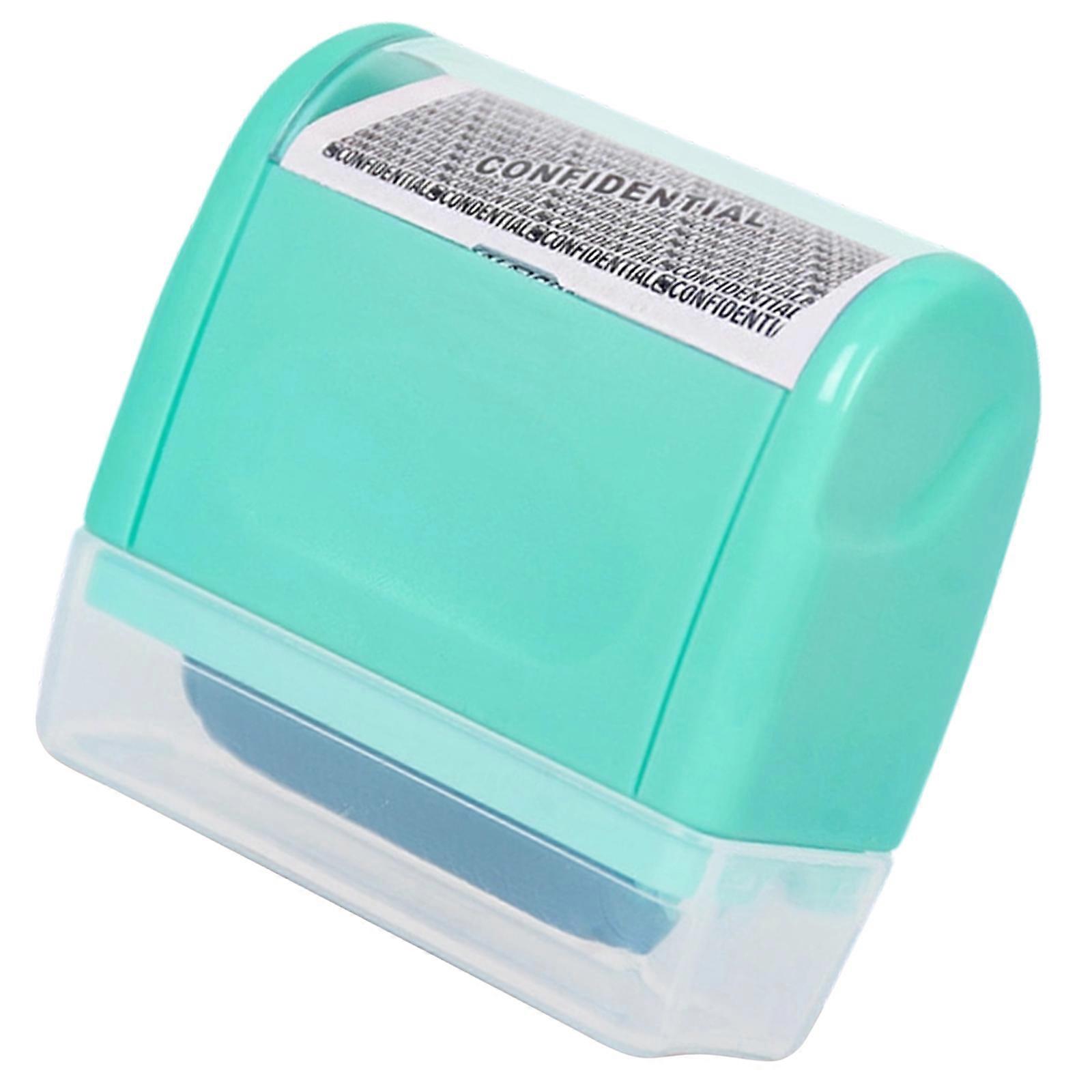 Ergonomic Plan IDENTITY Drum Seal for Comfortable Left and Right Use Transportable Privacyguard Concealing Sensitive Information on Labels Records 