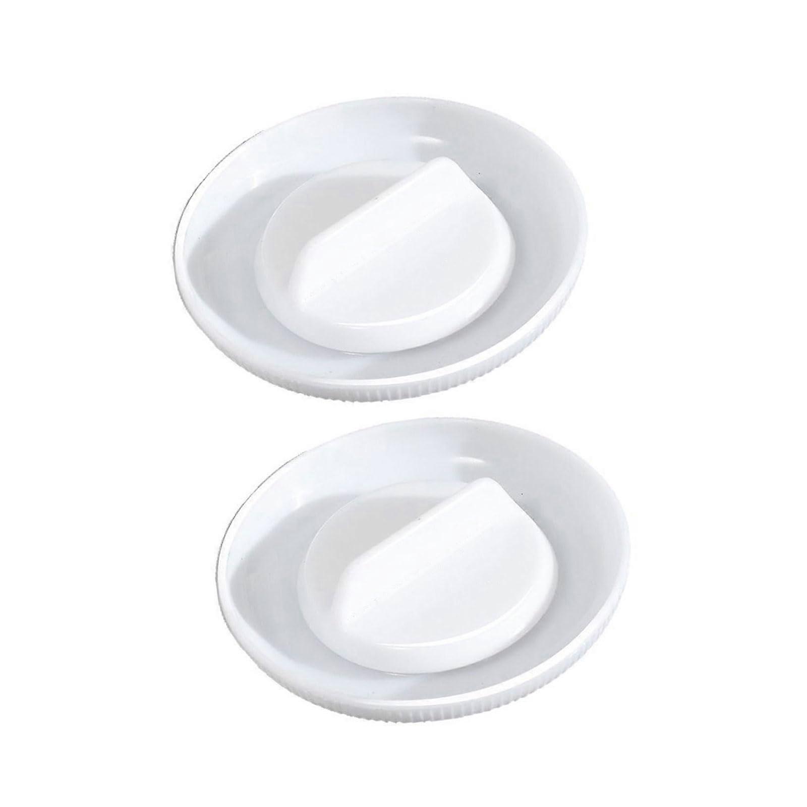 Garlic Press with Lid for Quick Mincing Small Manual Grinder Kitchen Gadget White