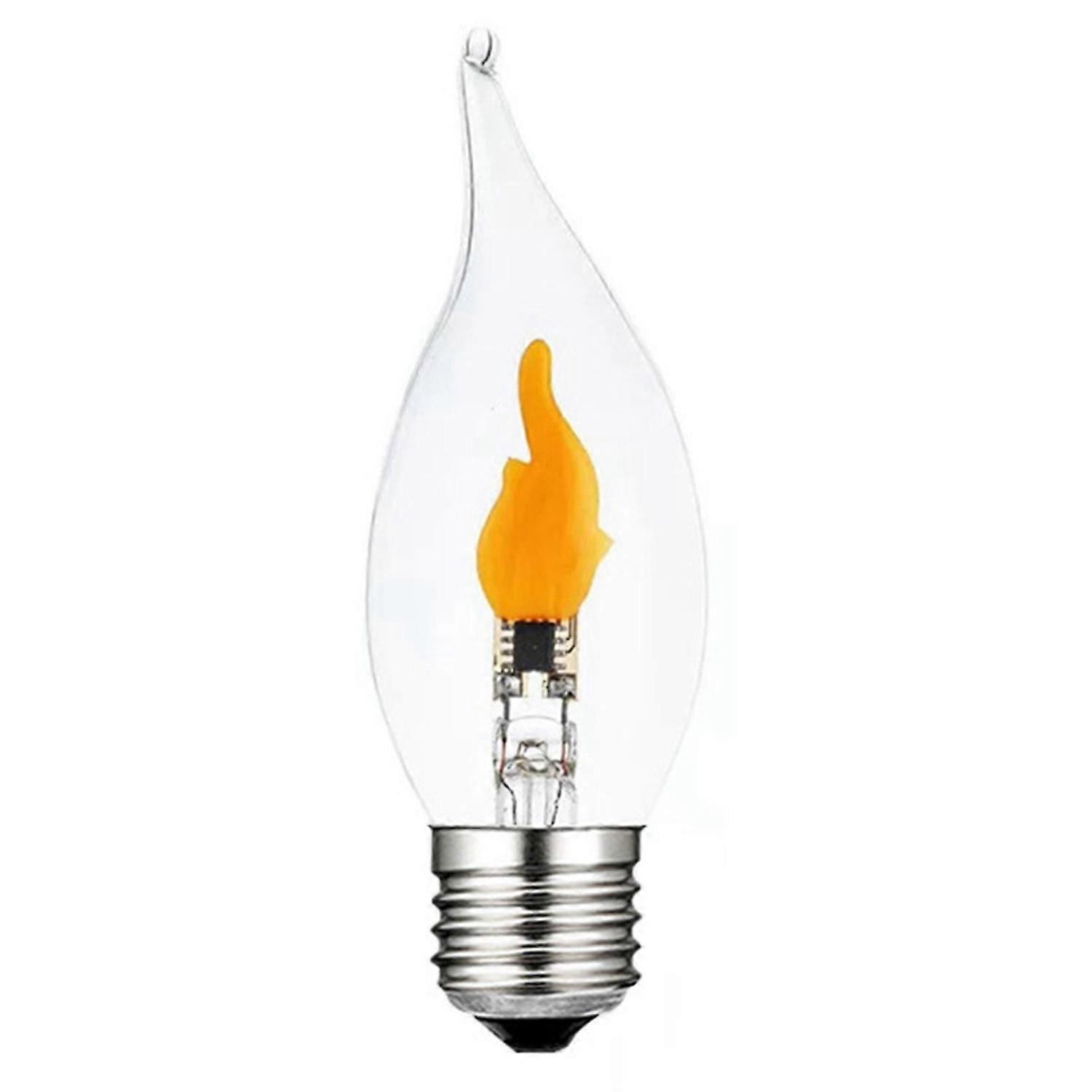 Flames Effect Light Bulb 4.5V E27 Energy Saving for Indoor Outdoor Decor