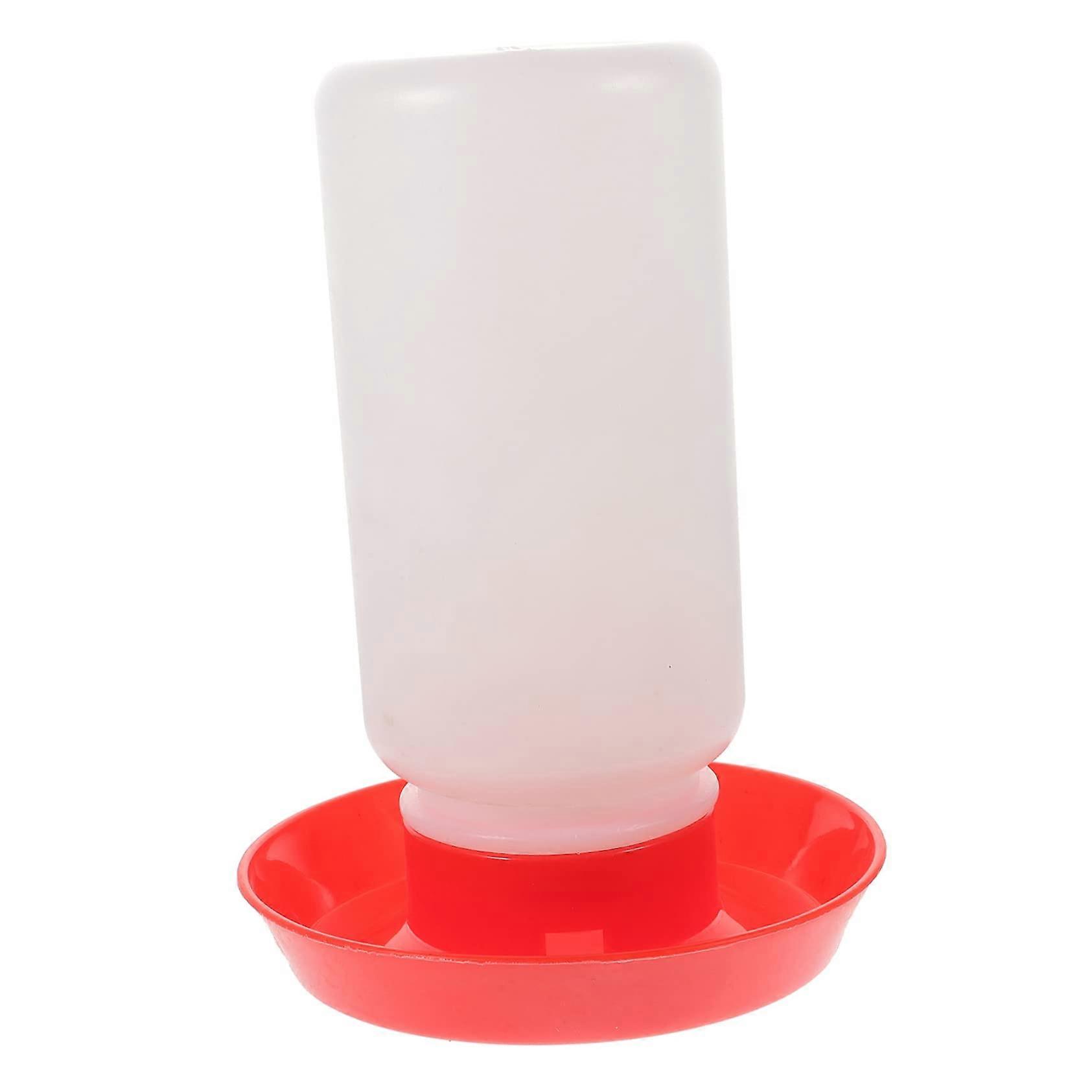 Automatic Poultry Feeder and Waterer Kit, Large Capacity Durable Design for Chickens and Geese