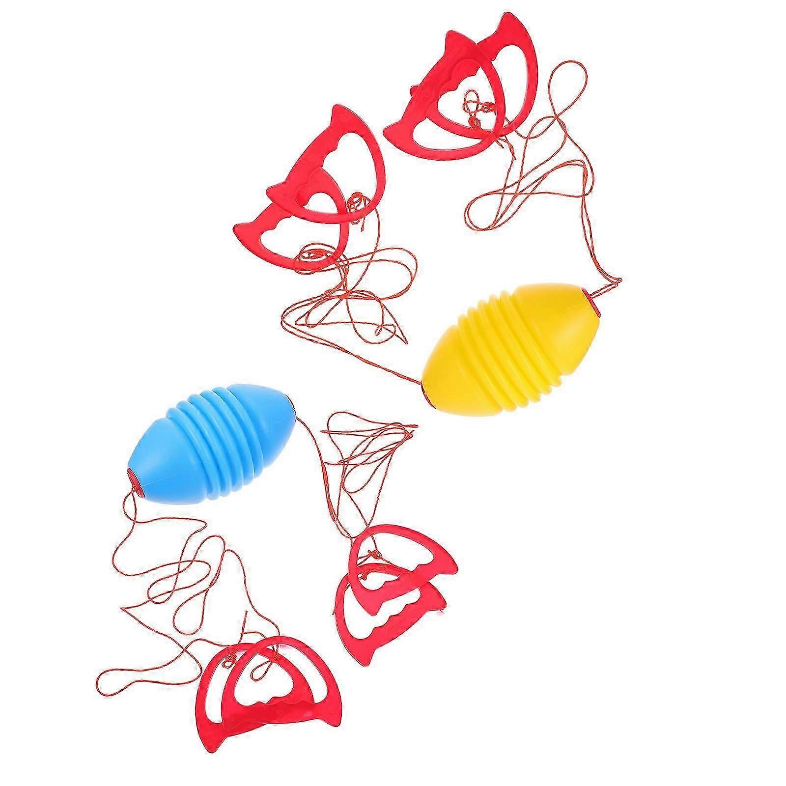 Hand-Pull Ball Cooperative Play Toy for Kids, 2-Pack