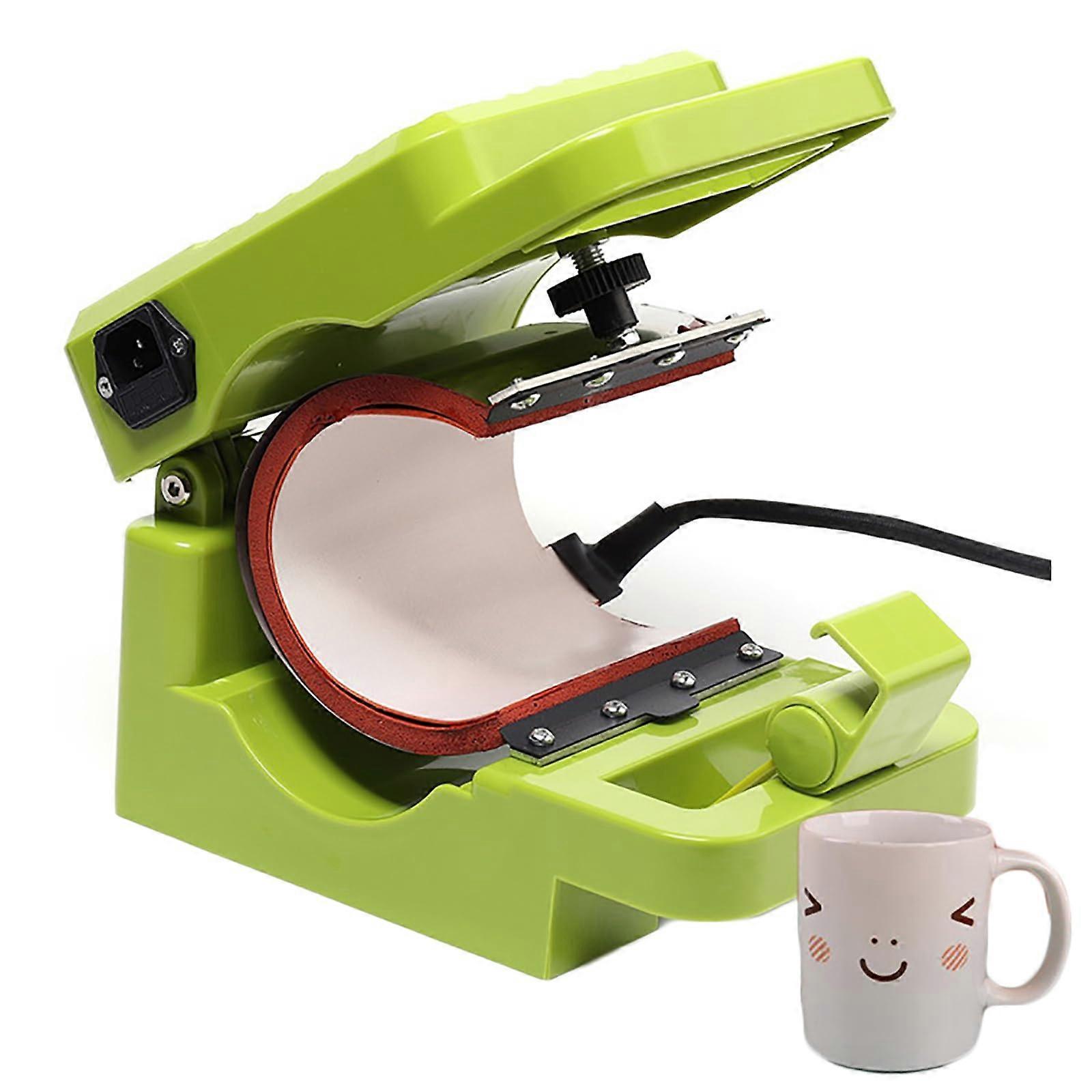 Mini Mug Heat Press Machine for 10/11/12oz Cups, Precise Temperature Control, DIY Coffee Cup Printing