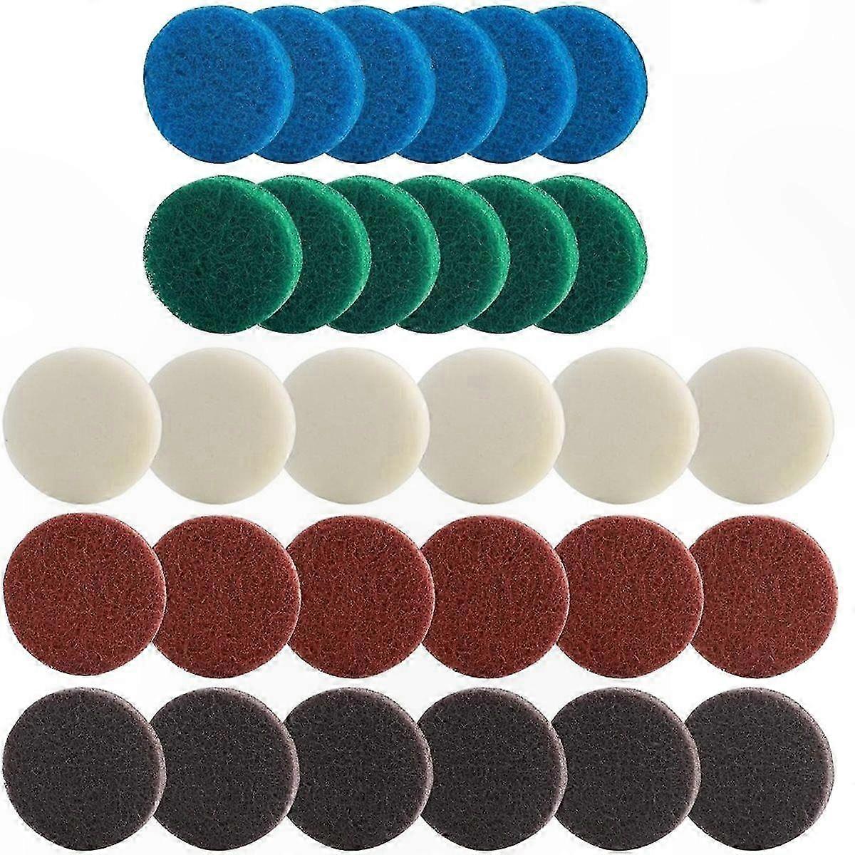 Universal Brush Attachment Kit, 30-Pack with 5 Interchangeable Models for Home and Garden Use