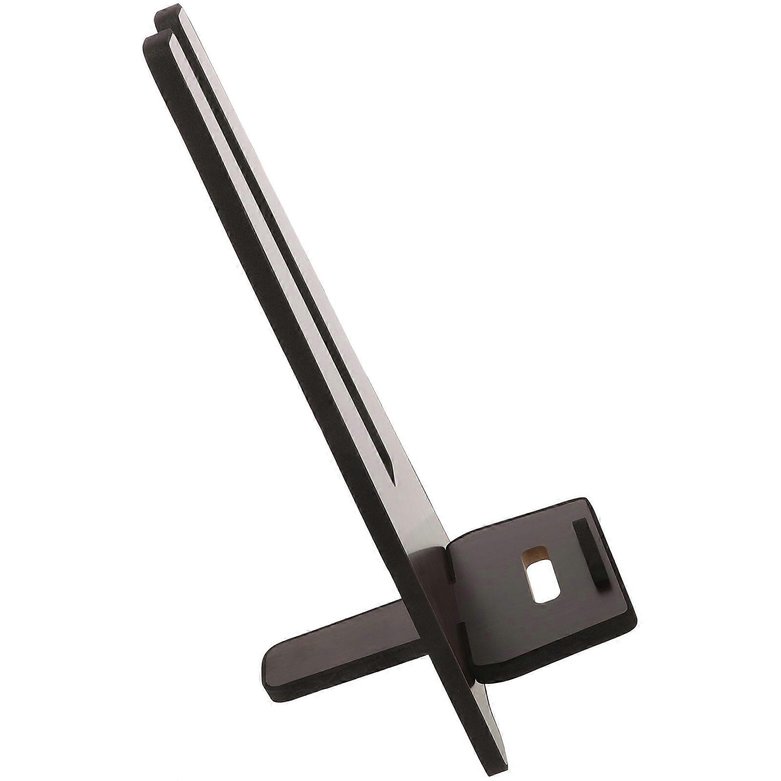 Musical Instrument Stand Universal Compatibility Digital Wind Device Stable Base Sturdy Construction Brown Color 1Pcs