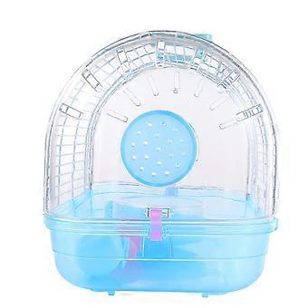 Ninho para Hamster, Casa de Estimação Confortável, Anti-Odor, Uso Externo, Plástico e Ferro, 31x21x22cm, 1 Unidade