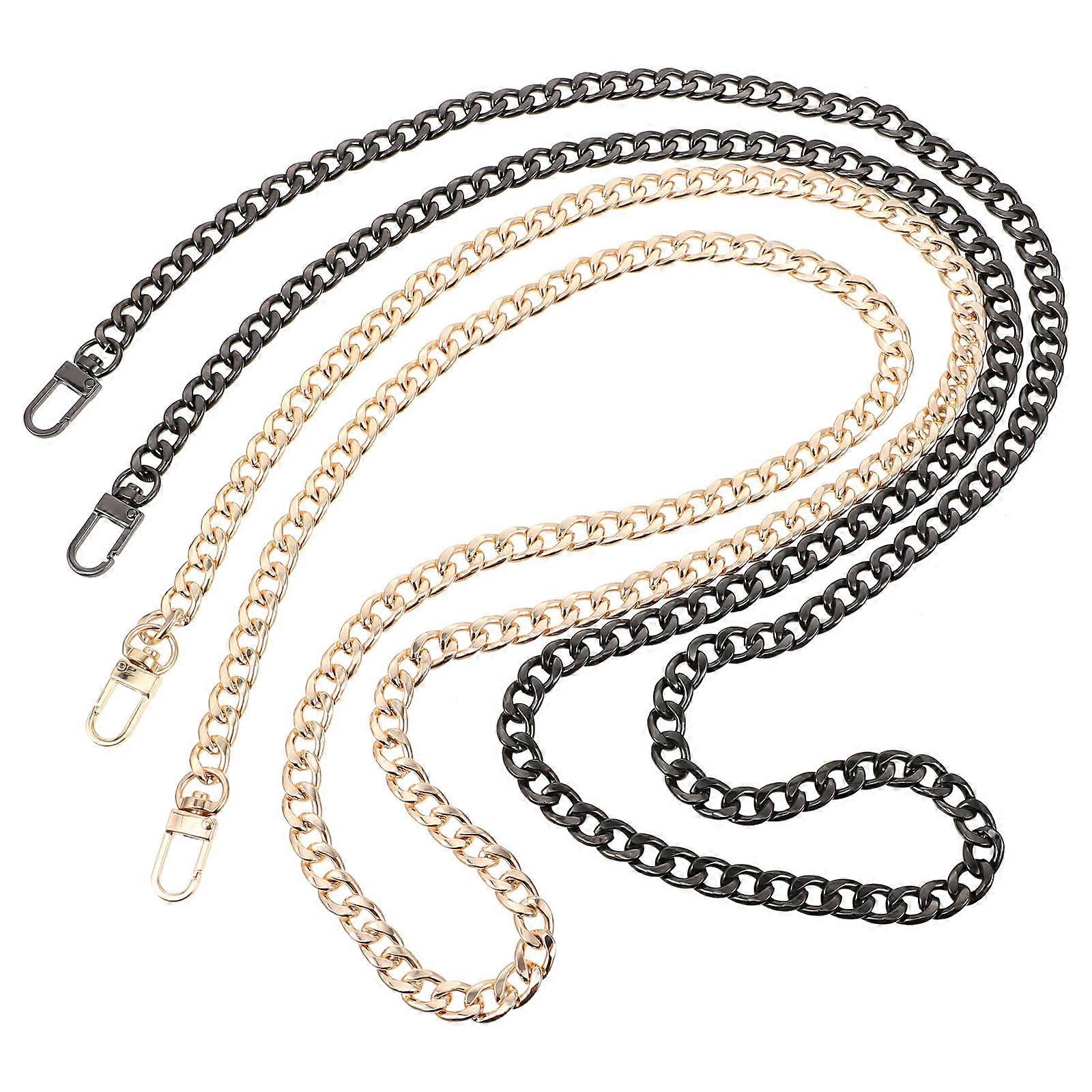 Wallet Chain Metal Replacement Purse Chain for Bag Use 2Pcs Durable Chains