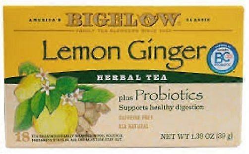 Bigelow citron ingefära örtte Plus probiotika te