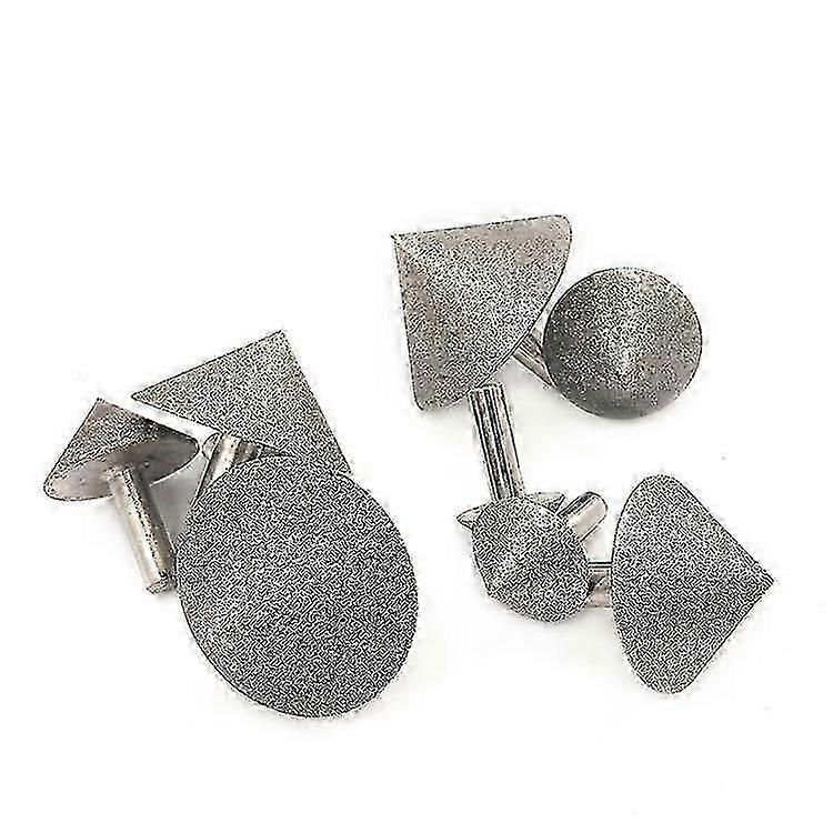 3pcs Diamond Plating Cone Chamfer Grinding Head 90chamfer Tools20mm WJGIV