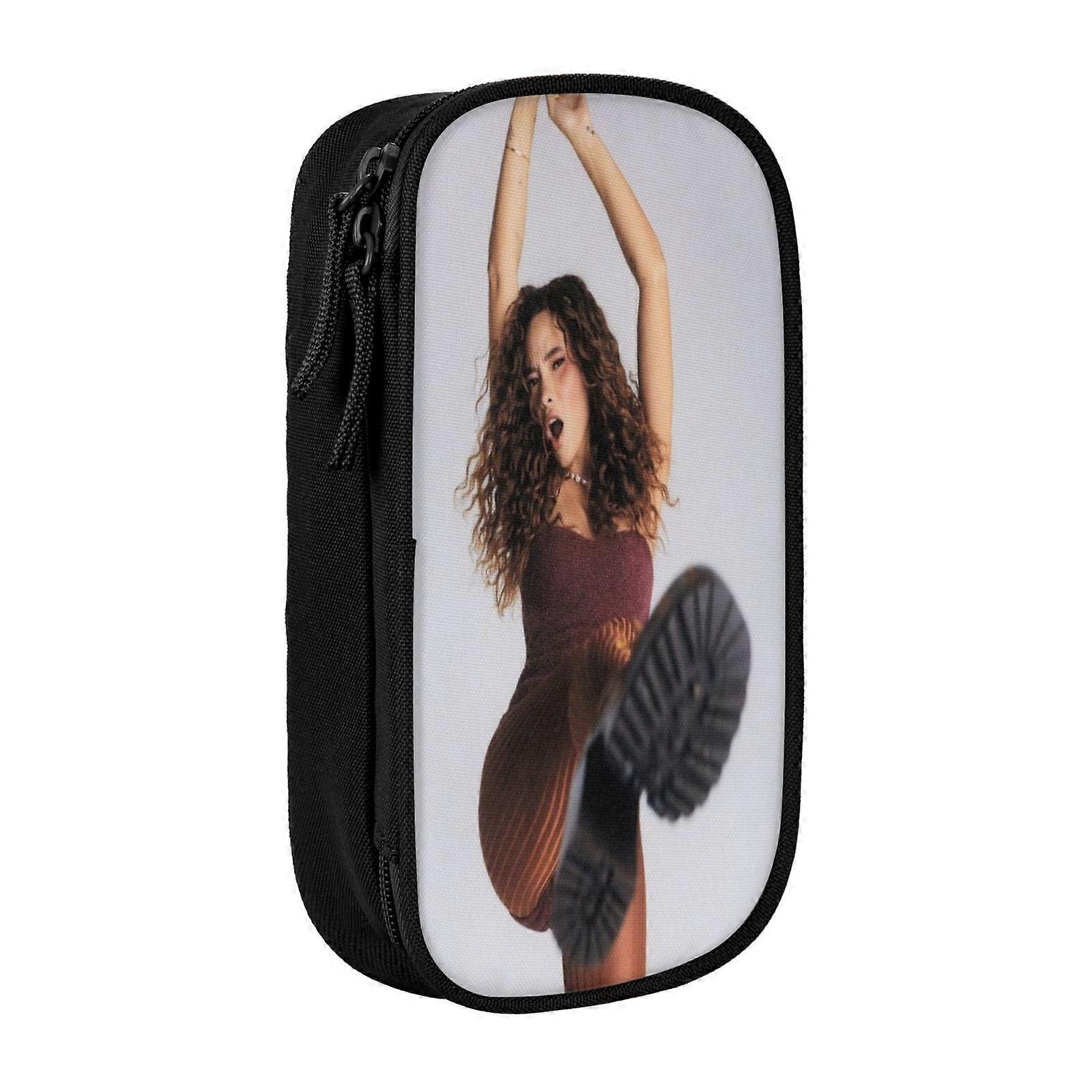 Riley Reid Federmäppchen, wasserabweisender Organizer – strapazierfähiges Polyester für Stifte, Make-up, Reiseutensilien (tragbar)