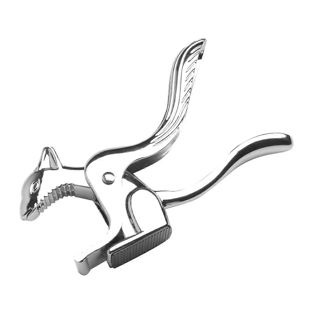 Walnut Cracker Multifunctional Nut Clip for Home Silver Walnut Forceps